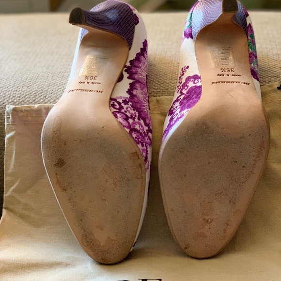 Burberry floral print high heels - Picture 6 of 7